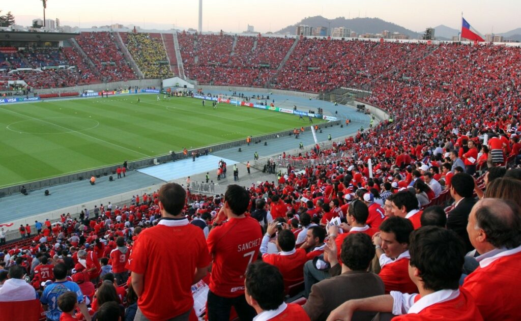 estadio nacional de chile registro de aficionados