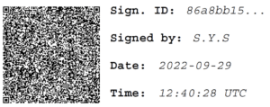 biometric signature example