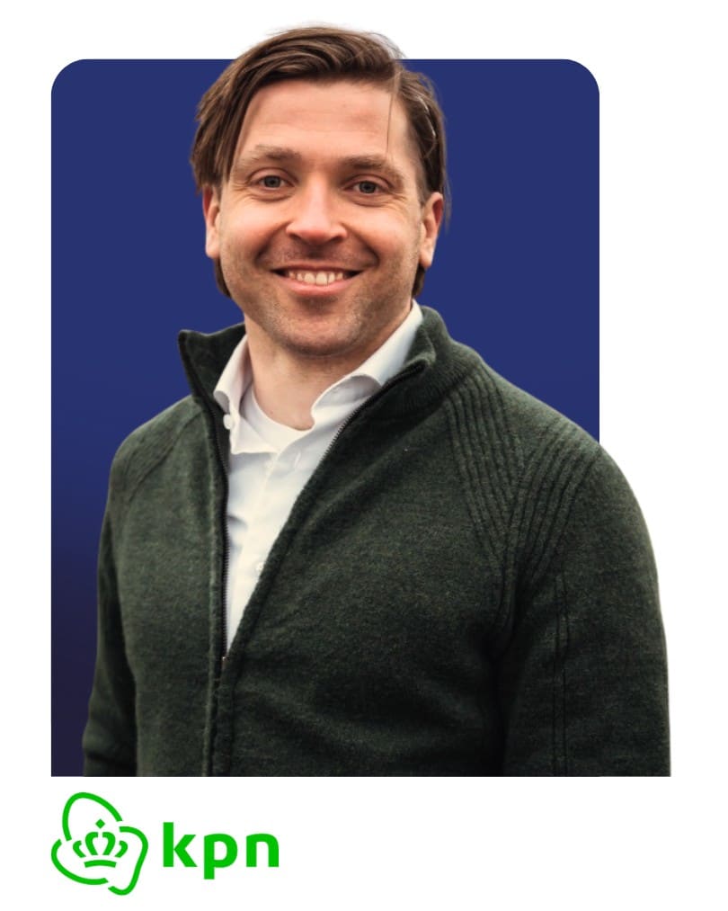 Willem Van Der Plas, from KPN