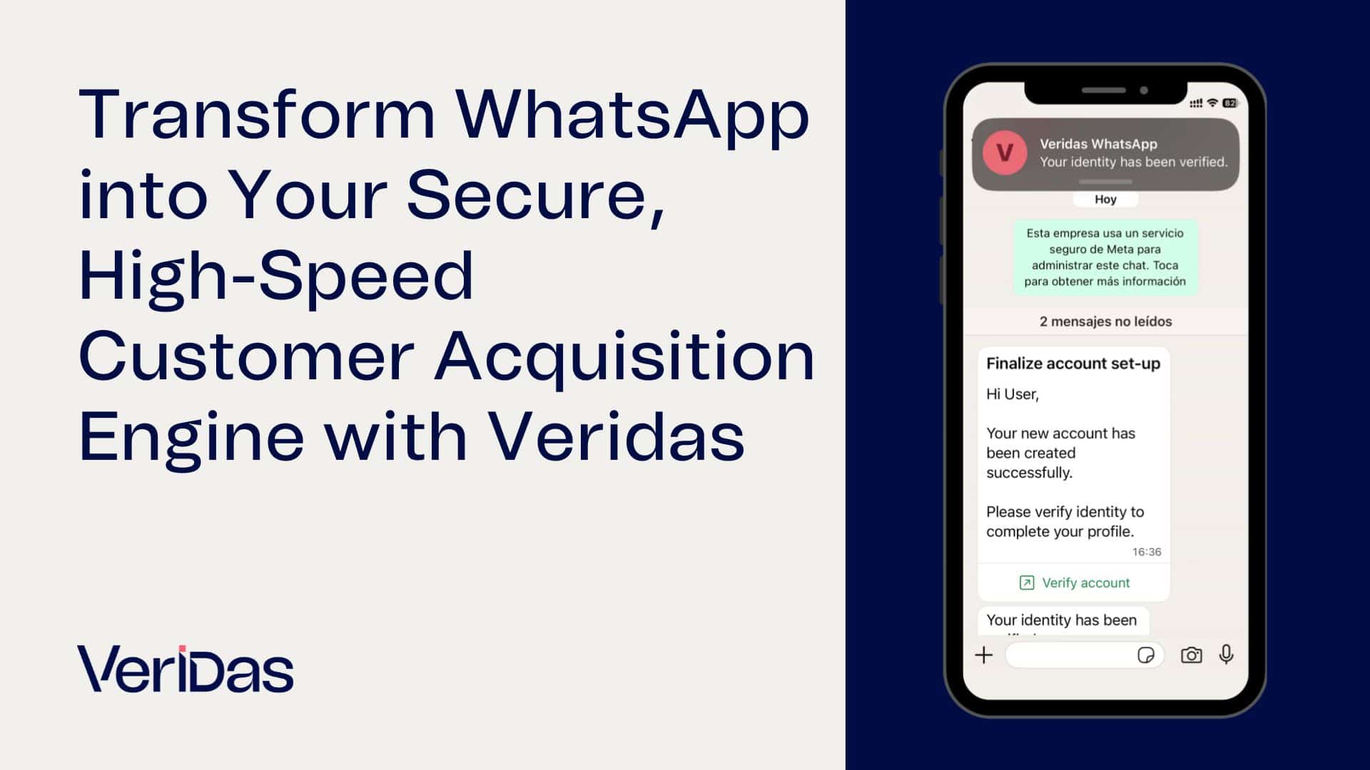 WhatsApp Identity Verification