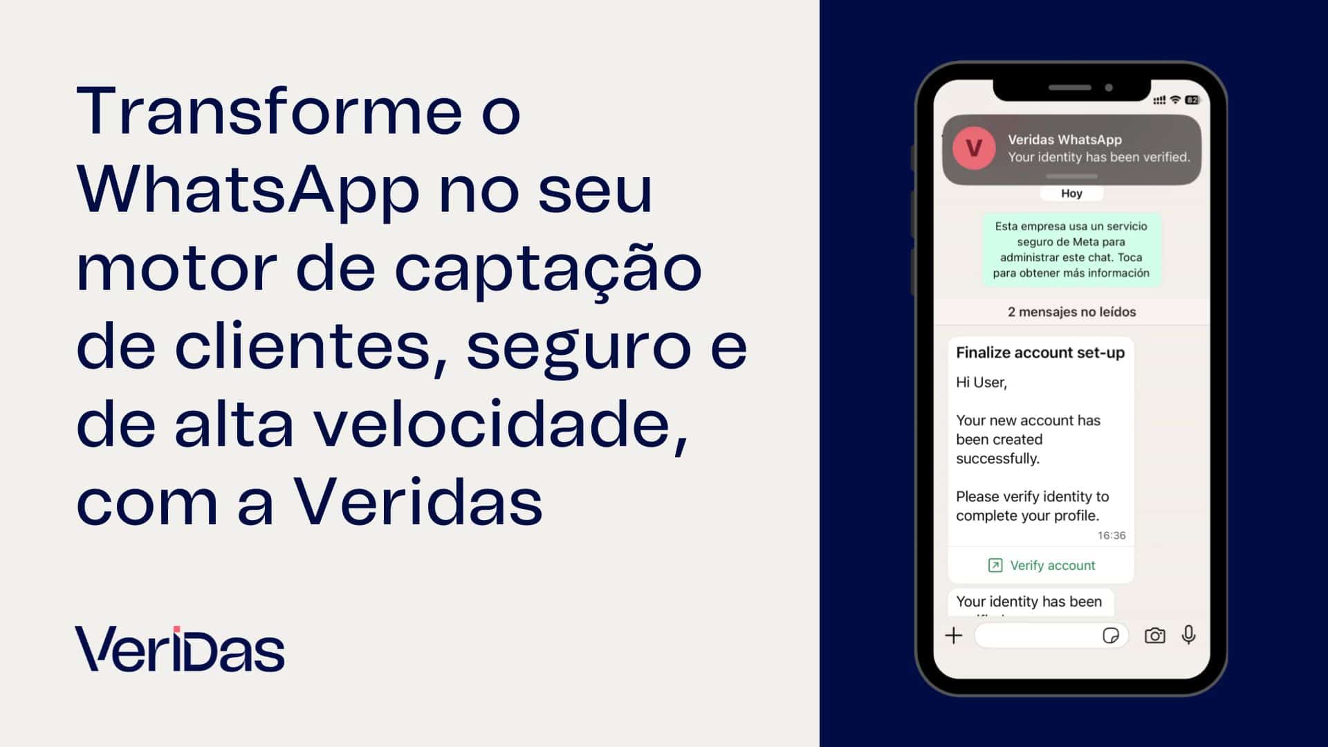 Verificação de Identidade no WhatsApp