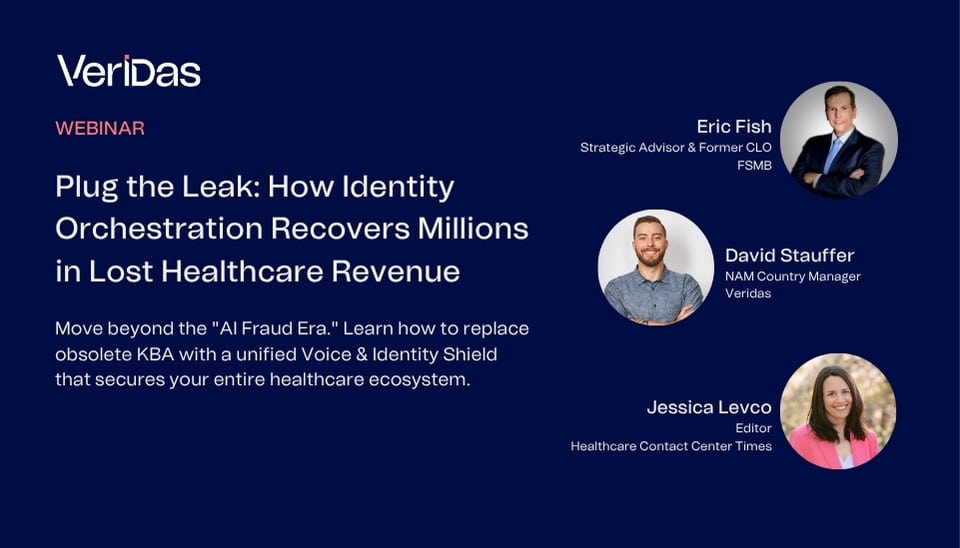 Webinar How Identity Orchestration Recovers Millions in Lost Healthcare Revenue